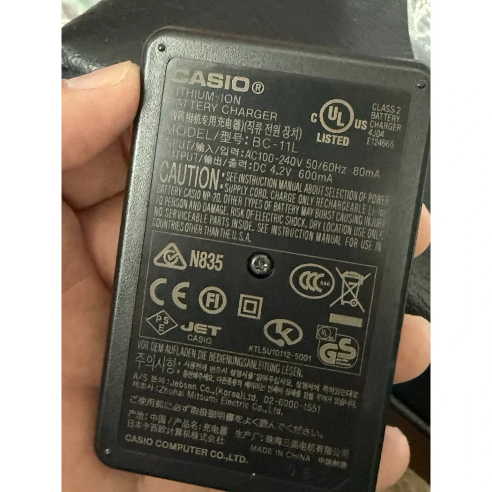 Genuine OEM Casio BC-11L Battery Charger